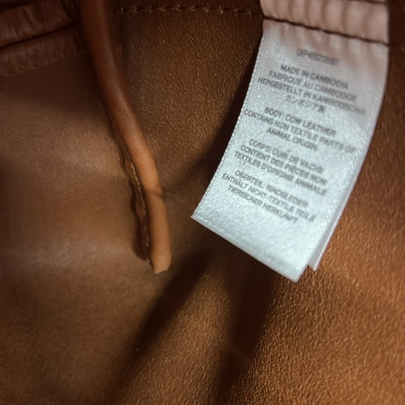 Madewell The Zip-Top Medium Brown Leather Transport Tote NWT - Picture 15 of 16